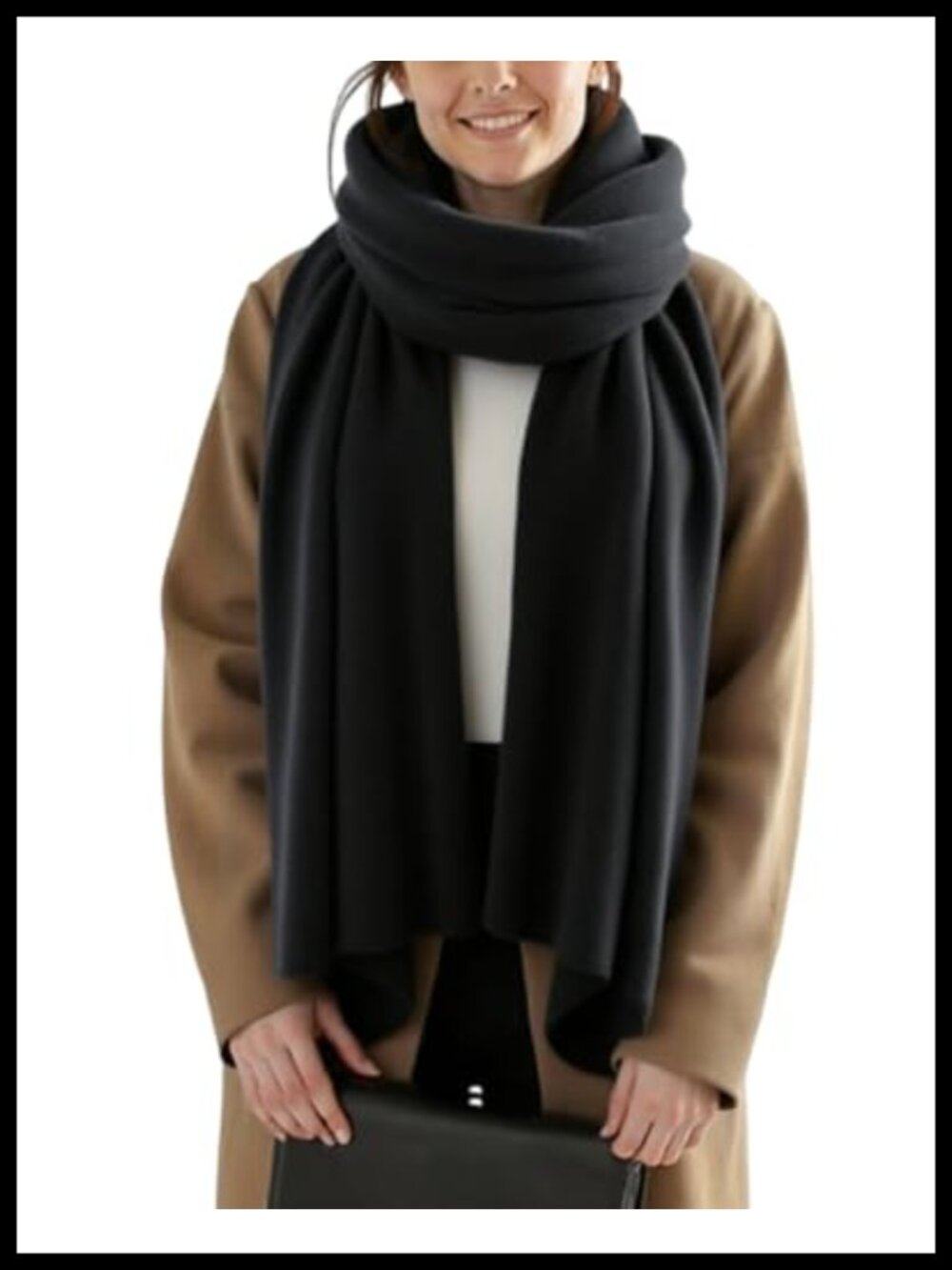 Chunky Oversized Winter Scarf Shawl Wrap Acrylic Soft Warm Women